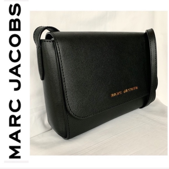 NWT Marc Jacobs leather shoulder crossbody black - Picture 8 of 8